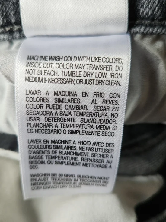 MOTHER Superior Women's Jeans 25 The Ditcher Crop Shadow Dancing Gray Wash - Picture 8 of 12